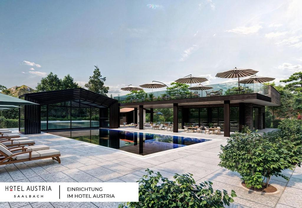Villa Austria Saalbach Dış mekan fotoğraf